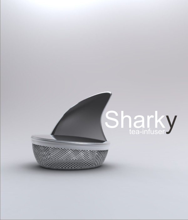 Infuseur de thé requin