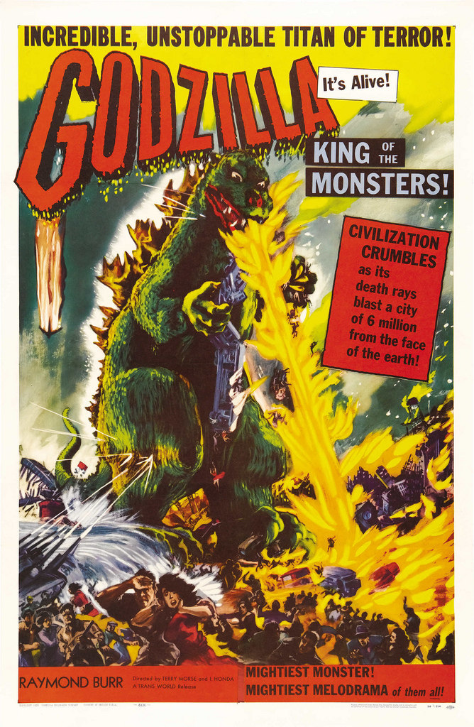Historique des affiches des films sur Godzilla