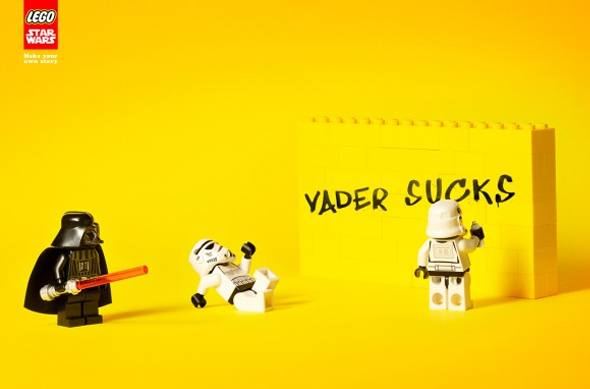 Avec Lego racontez une histoire de Star Wars