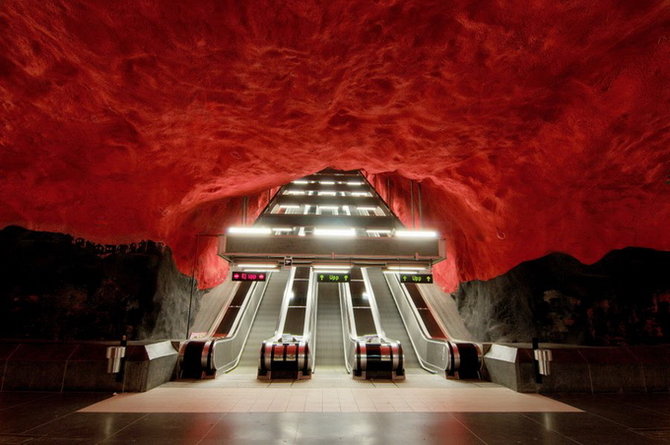 Les stations du Métro de Stockholm