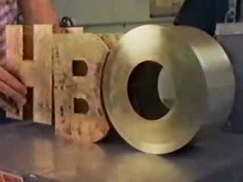 Fabrication du logo HBO