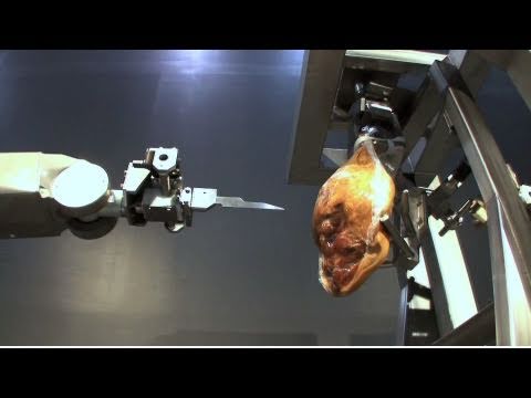Un robot pour découper du jambon