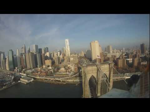 New York vu d’un avion télécommandé
