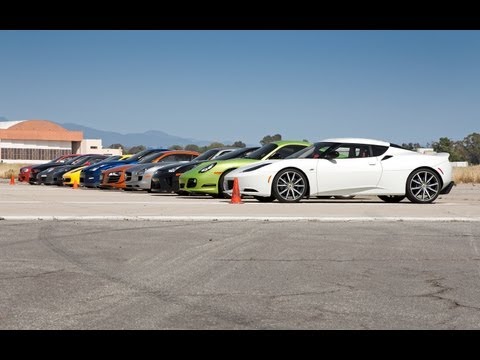Drag race de 11 supercars