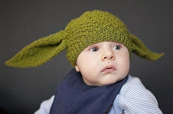 Bonnet de Yoda pour bébé