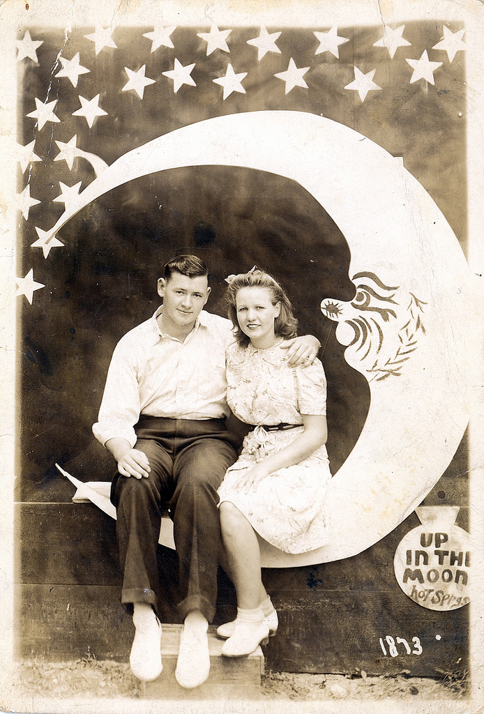 Portraits sur la lune