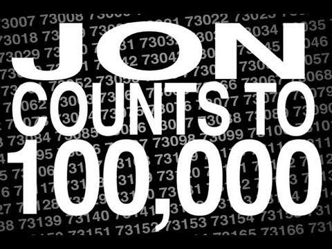 Jon compte jusqu&rsquo;à 100 000