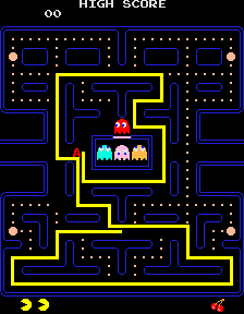Comment se cacher pour gagner dans Pac-Man