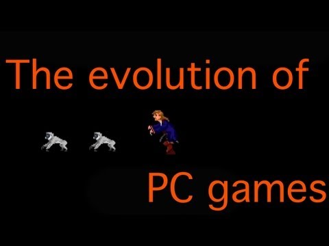 L&rsquo;évolution des jeux vidéos PC