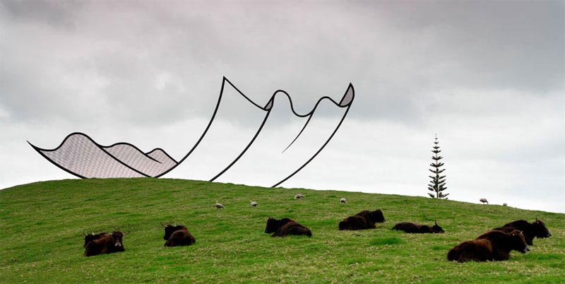 Les sculptures de la Gibbs Farm