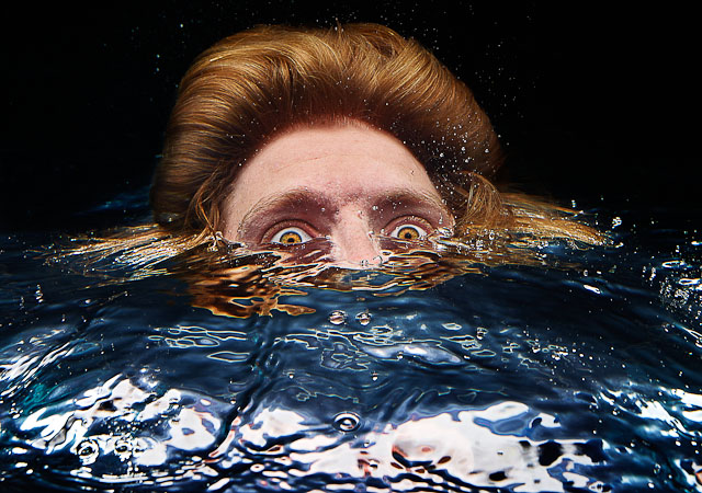 Des portraits sous l’eau