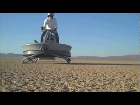 Une moto aéroglisseur