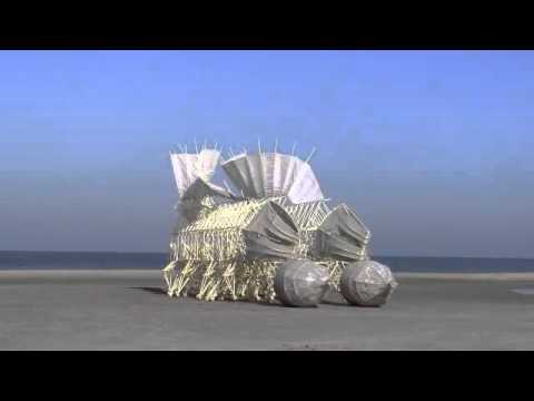 Les sculptures cinétiques de Theo Jansen