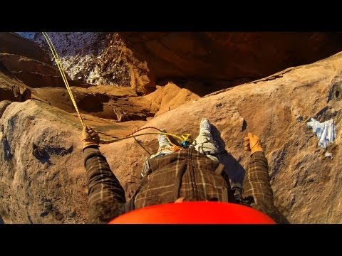 Une corde, un canyon et 125m de chute libre