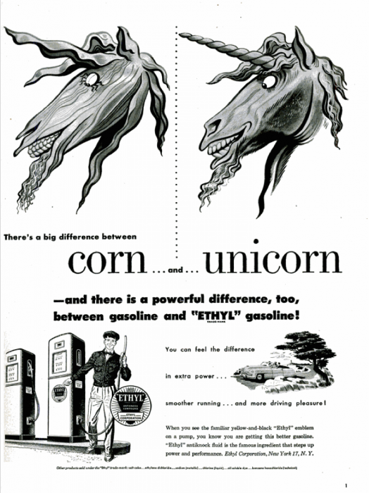 publicite-petrole-Ethyl-essence-1950-11