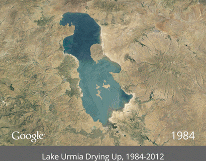 Lake Urmia Drying Up