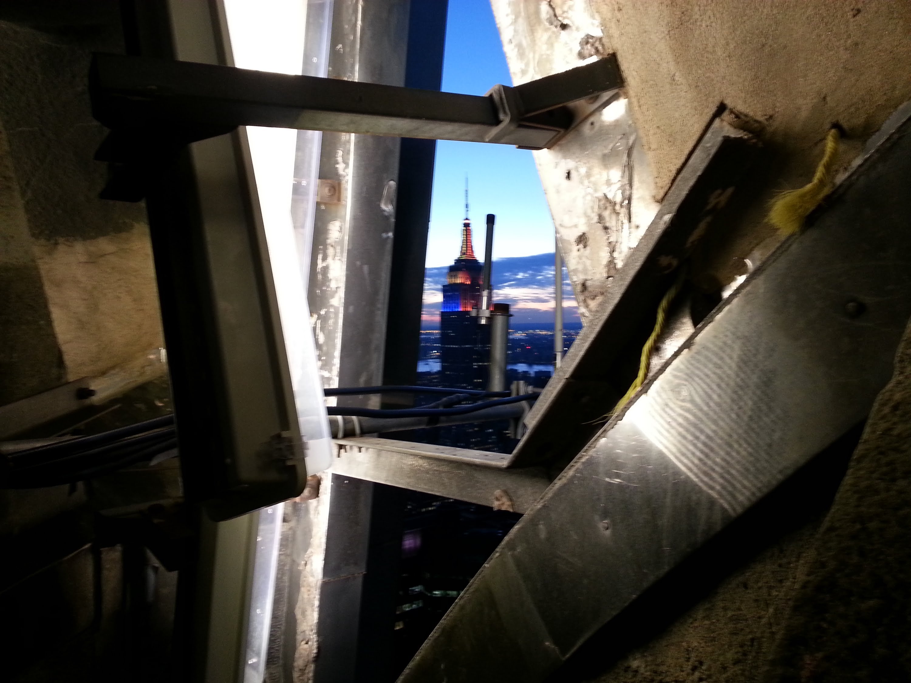 Visite du sommet du Chrysler Building