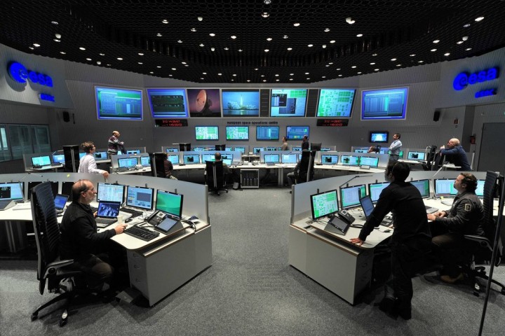 ESA ESOC Mission Control, Darmstadt, Germany