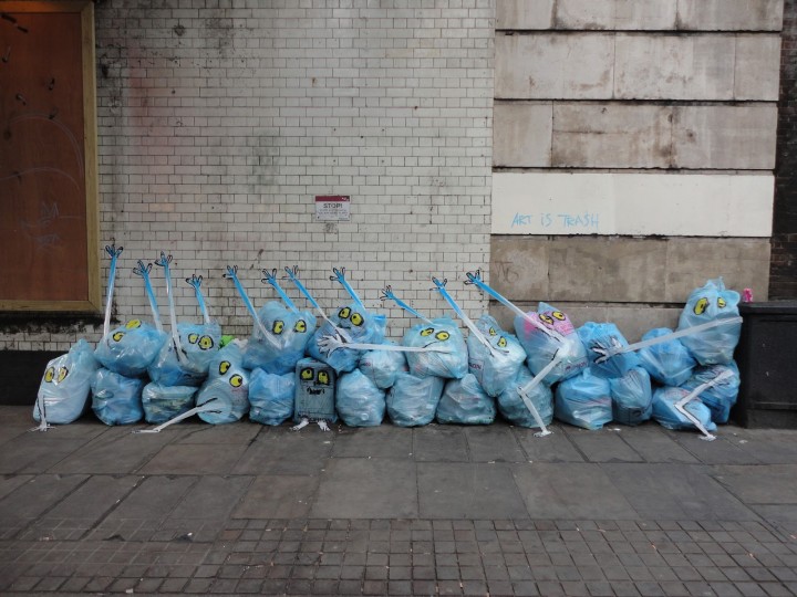 La vie des poubelles