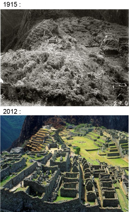 L’évolution du Machu Picchu de 1915 à nos jour