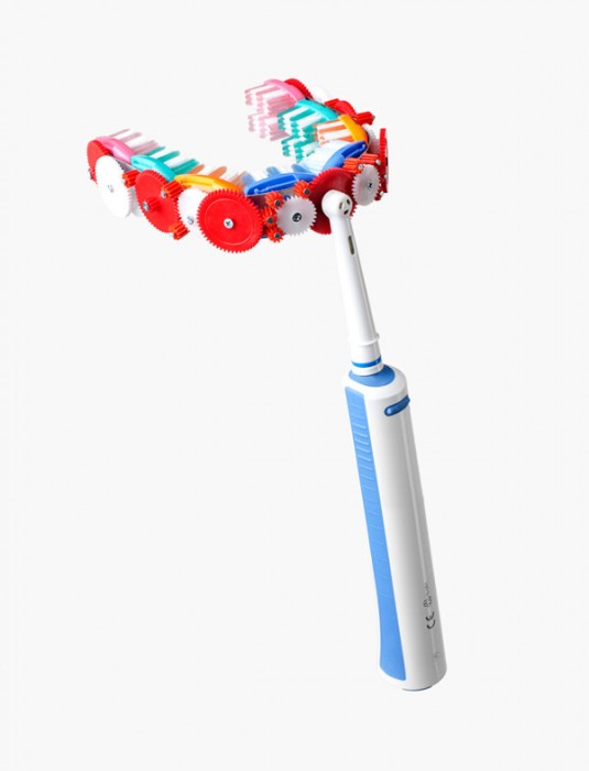 AUTOMATIC UPPER AND LOWER FULL MOUTH TOOTH BRUSH