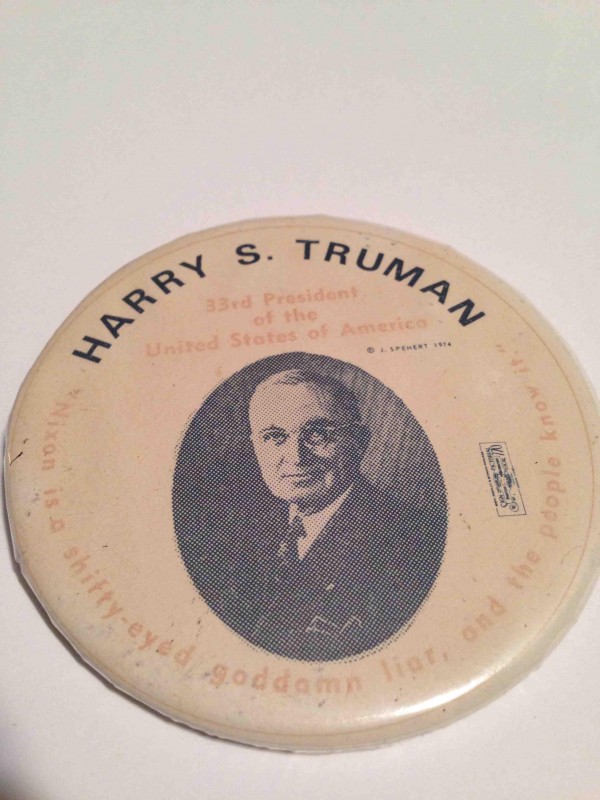 Truman Slogan Pins