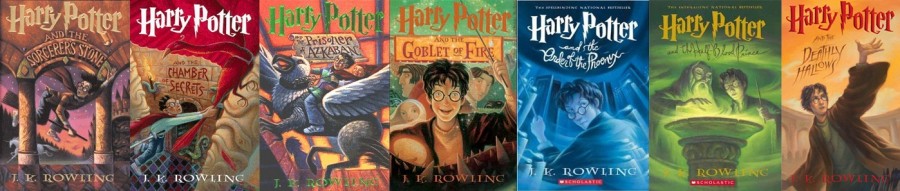 Les couvertures des livres Harry Potter par pays