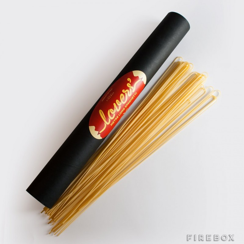 Des spaghettis d’un mètre de long