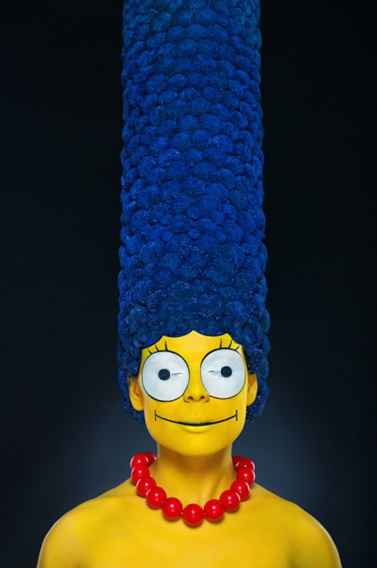 Marge Simpson en vrai