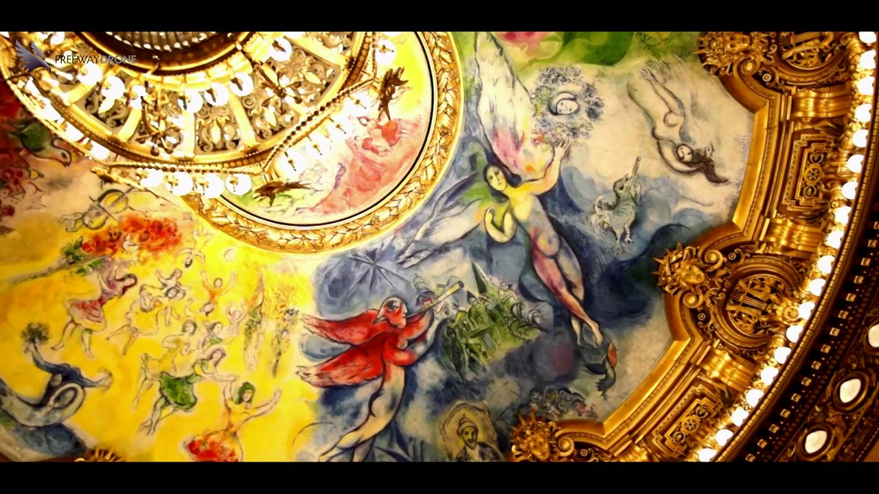 Шагал театр. Плафон опера Гарнье Шагал. Роспись плафона Парижской оперы Гарнье Шагал.