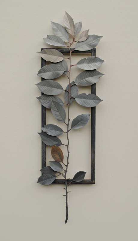 "In Gray," 2010, 36" x 11 1/2" x 2"