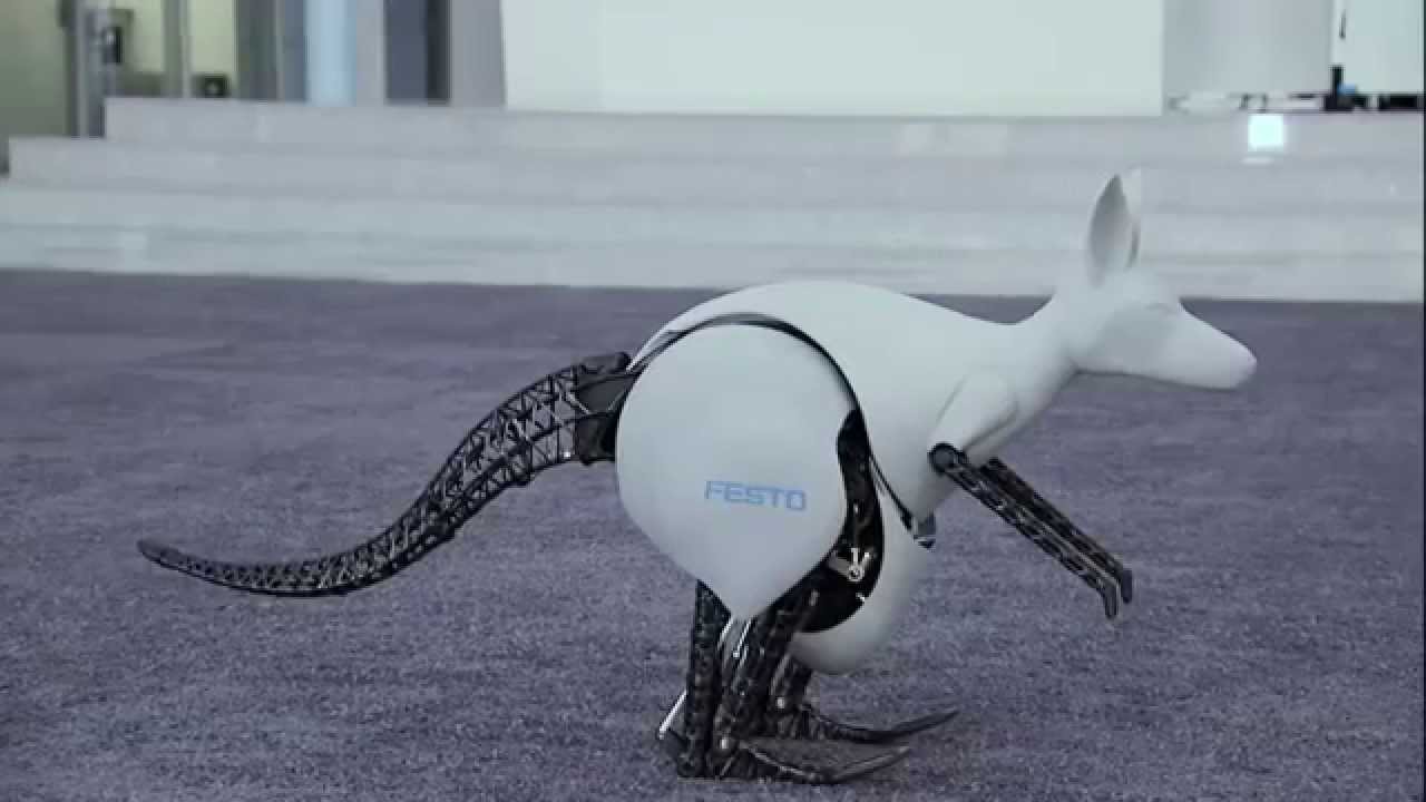 Le robot Kangourou de Festo