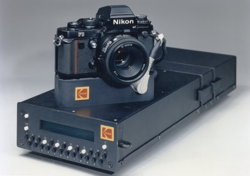 Le Hawkeye II de Nikon/Kodak, le premier appareil photo numérique dans l’espace