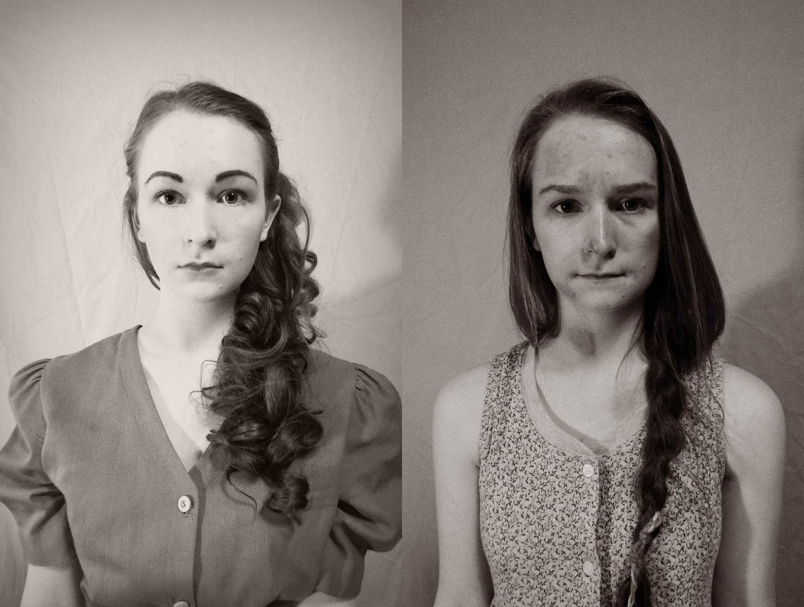 Прошлое поменялось. Среднестатистический портрет. Внешность человека. Внешность в 20 и 30 лет. Девушки разных времен.