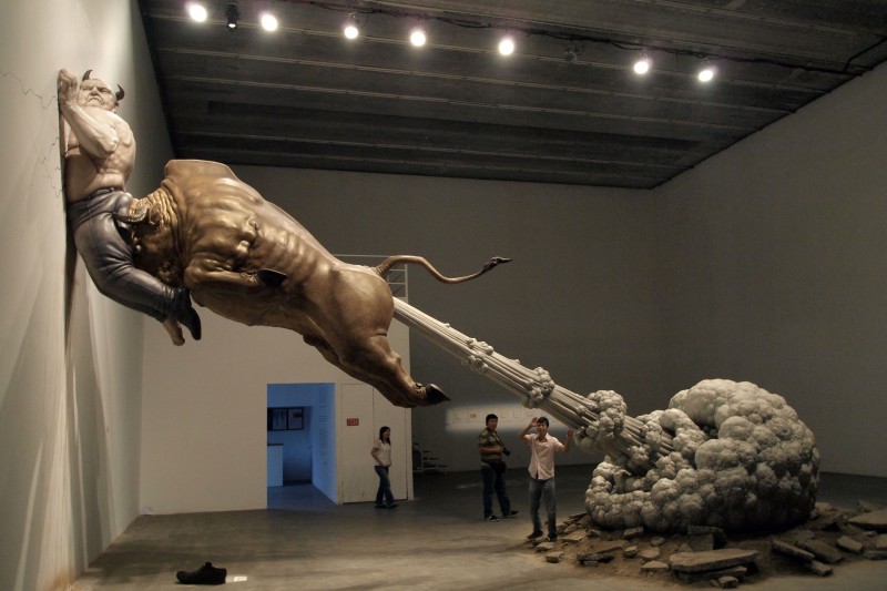 China Financial Crisis Art