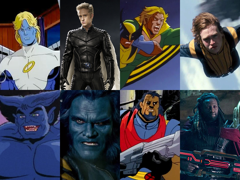 X-Men : Film vs Dessin animé