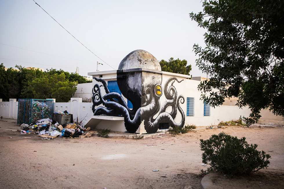 Djerbahood :  Du street art en Tunisie