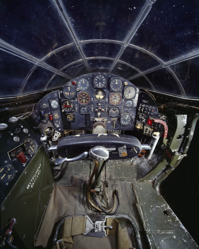 07-cockpit-avion-Bell X-1