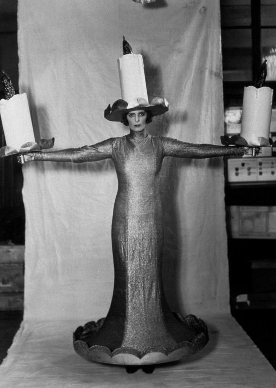 Woman With Candles