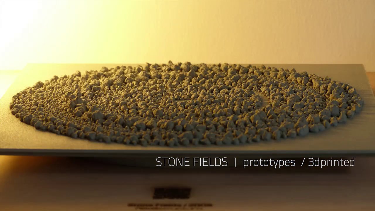 Des cercles de pierres imprimés en 3D