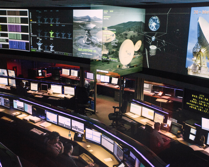 Jet Propollsion Lab, Deep Space Control Room, Pasadena, CA, USA
