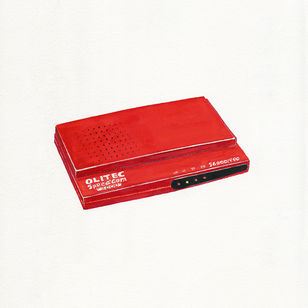 Des modems à l&rsquo;aquarelle