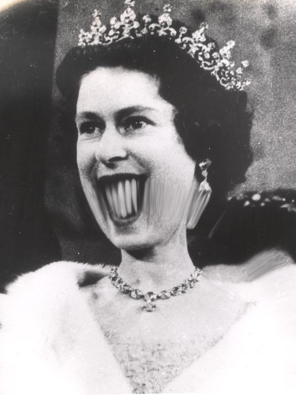 Distortion Of Queen Elizabeth II
