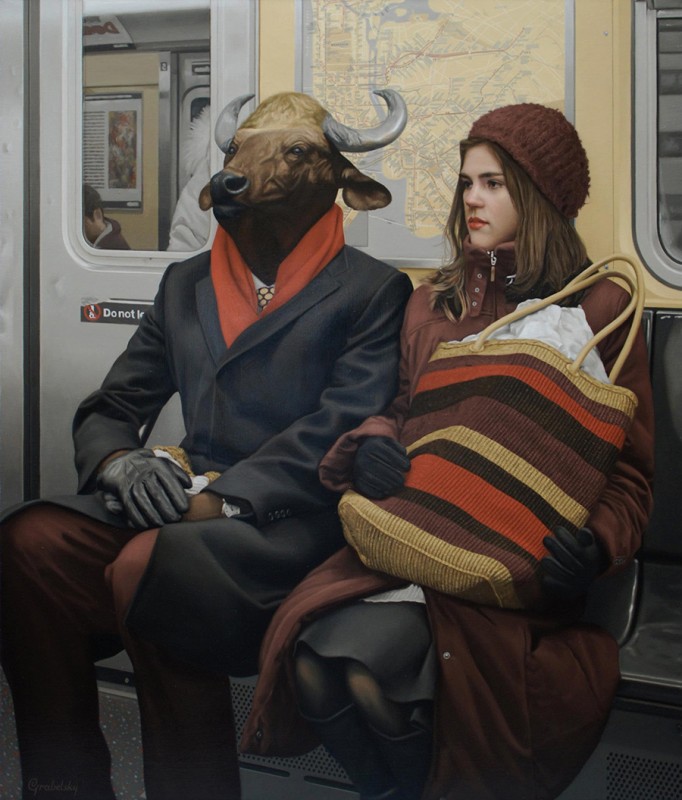Les animaux du métro