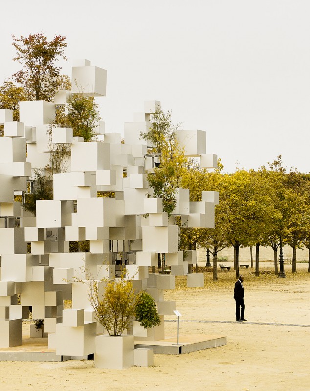 Les cubes de Sou Fujimoto à Paris