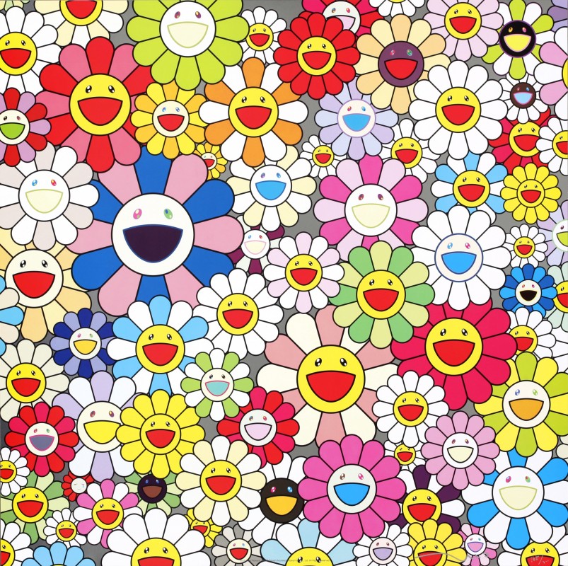 Les smileys de Takashi Murakami
