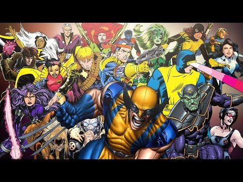 Tous les membres des X-Men dans l’ordre