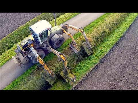 Un tracteur tondeuse de l’extrême