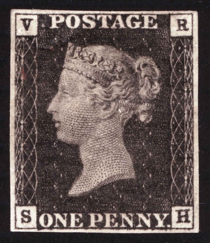 Le Penny Black : le premier timbre postal