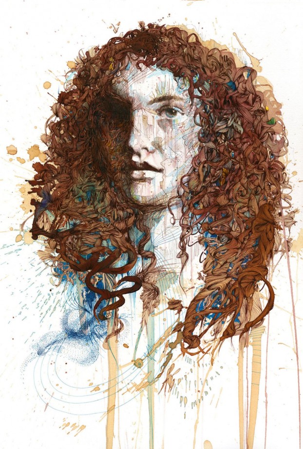 Des portraits d’encres et de thés